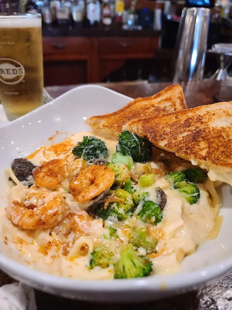 Shrimp Fettuccine Alfredo