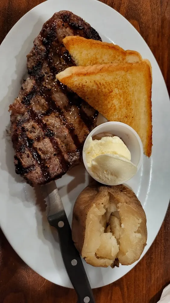 Sirloin Steak and Baked Potato